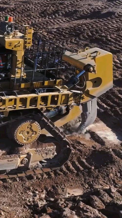 大型推土机工作视频